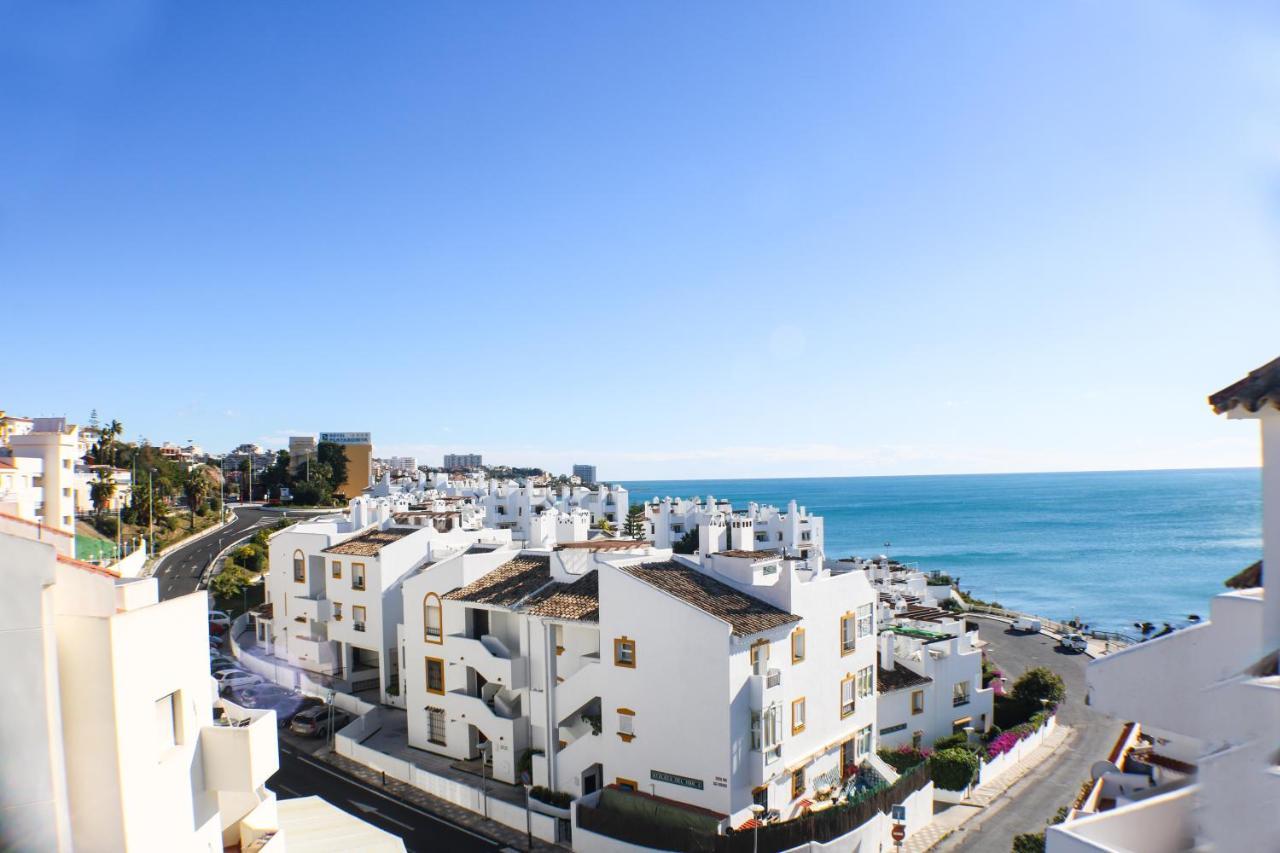 Ferienwohnung Atico Frente Al Mar - Vistas, Piscina, Terrazas, Parking! Benalmádena Exterior foto