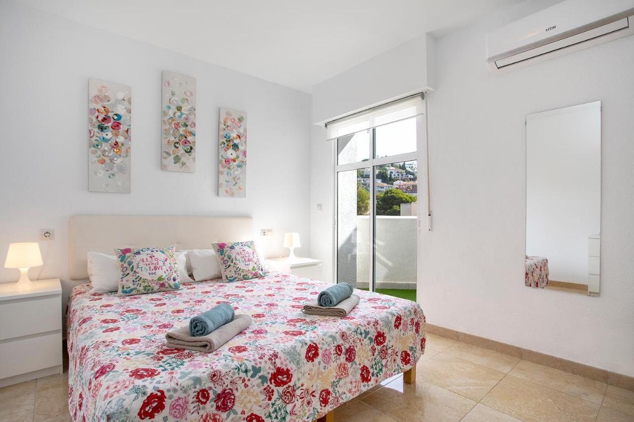 Ferienwohnung Atico Frente Al Mar - Vistas, Piscina, Terrazas, Parking! Benalmádena Exterior foto
